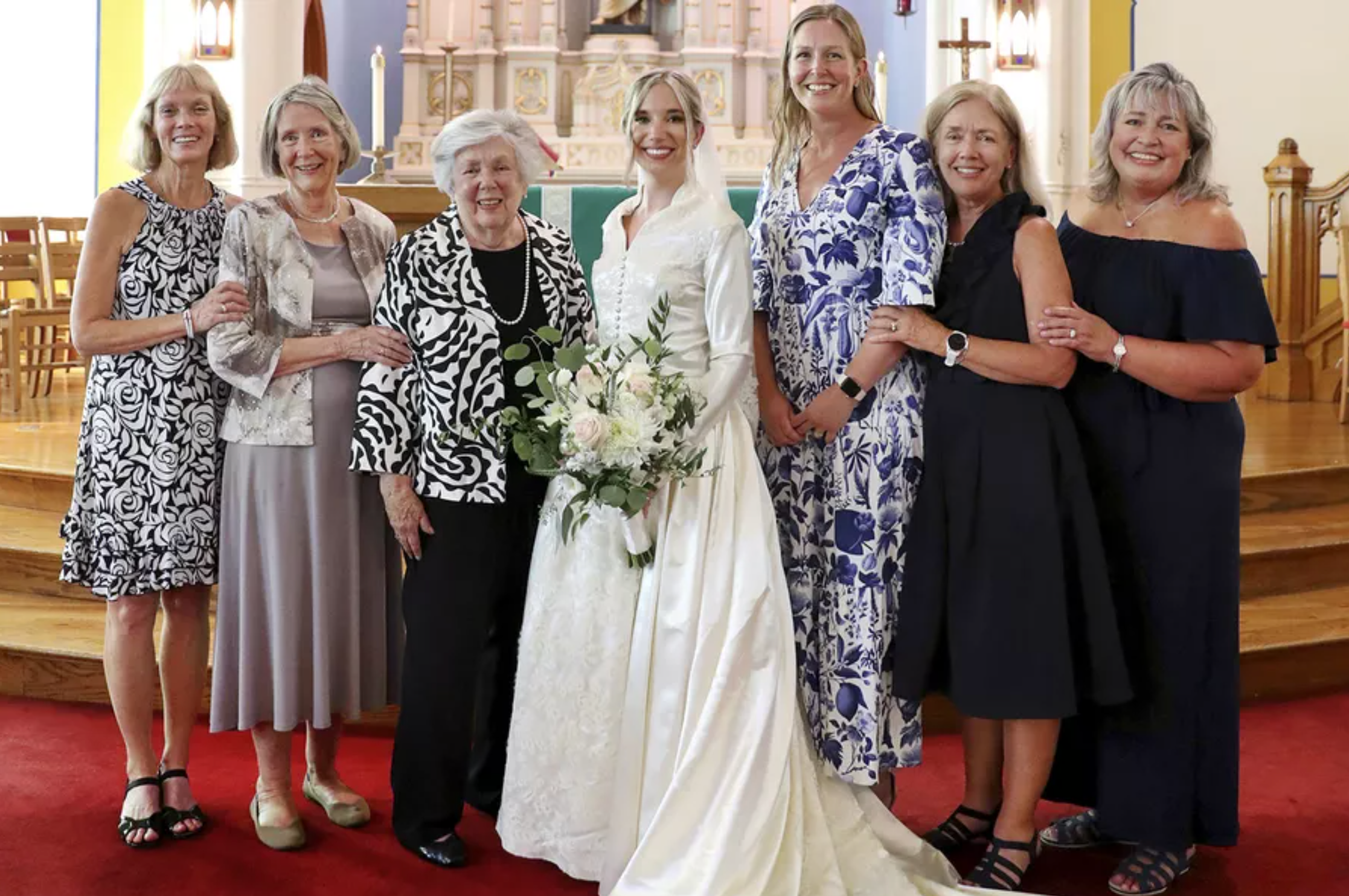 8 Brides from One Family Wore the Same Lucky Dress Over the Years