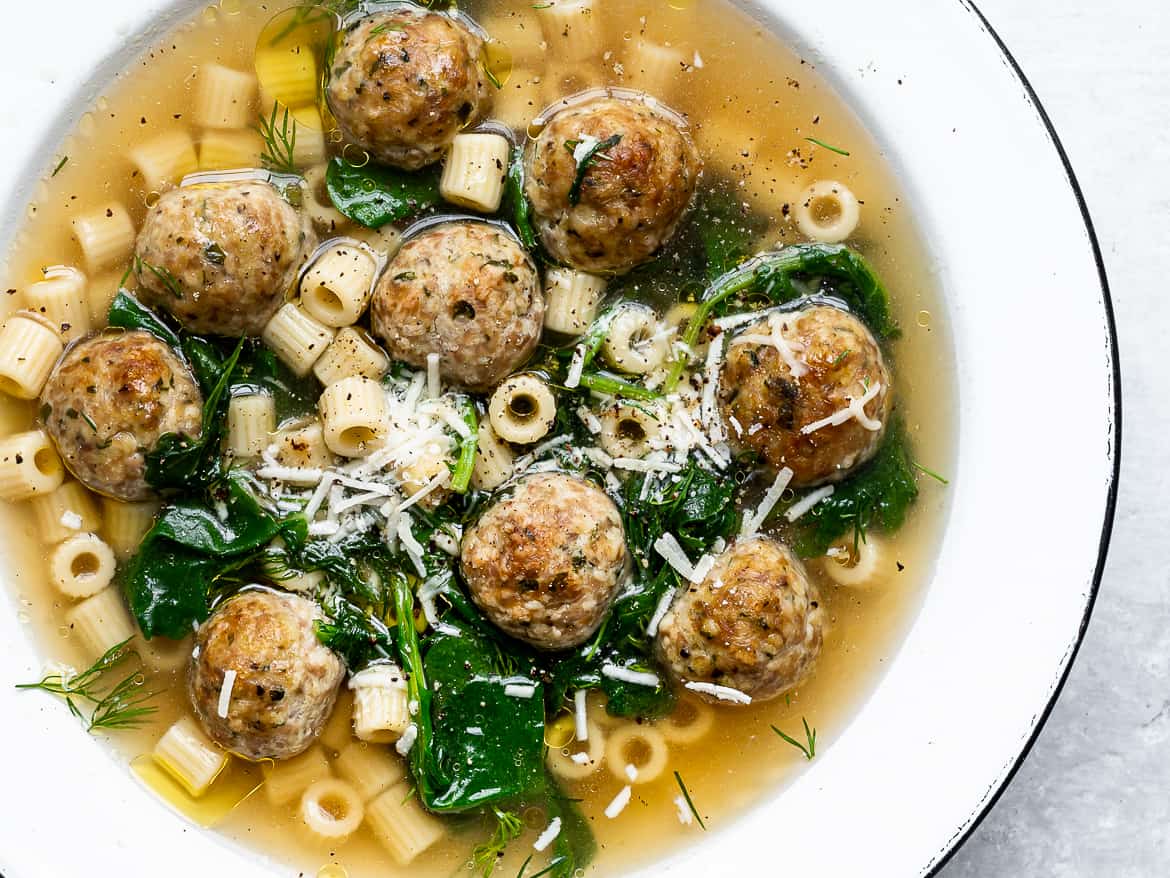 A Delicious Recipe for the Minestra Mariata (Italian Wedding Soup)