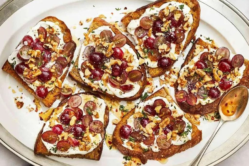 Roasted Grapes Are the Toast Topping You Didn’t Know You Needed
