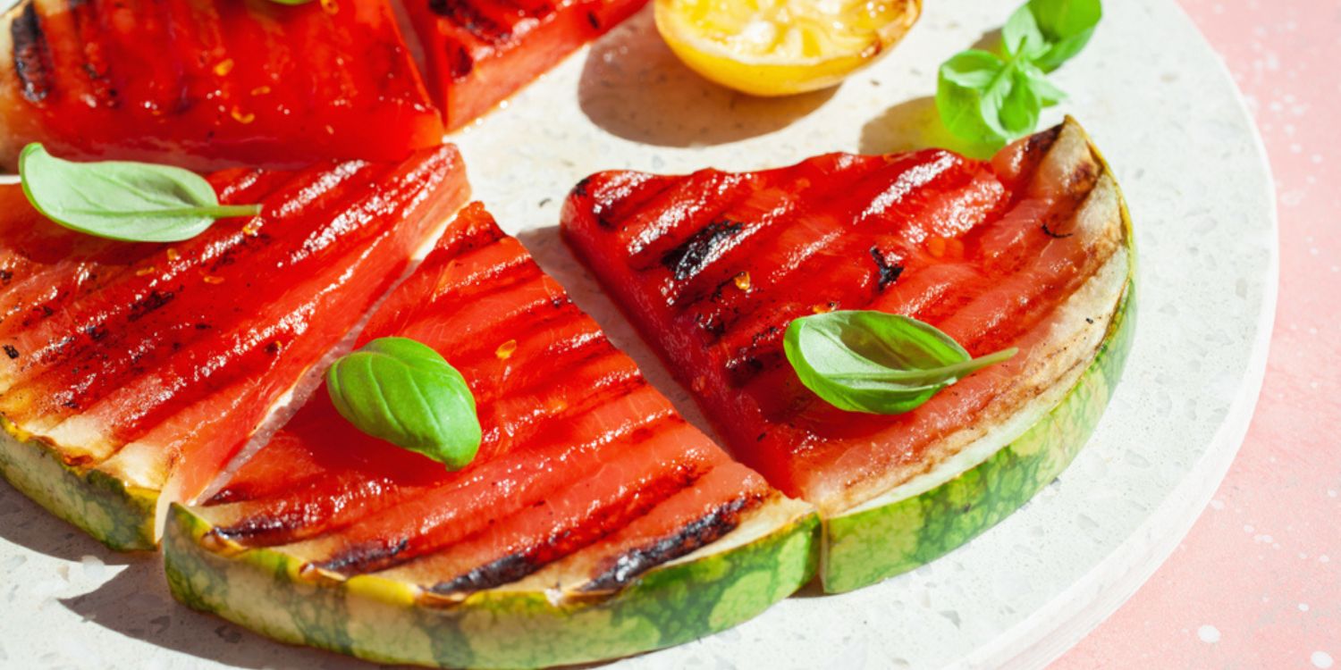 Try This Delicious Grilled Watermelon With Chamomile-Cocoa Salt